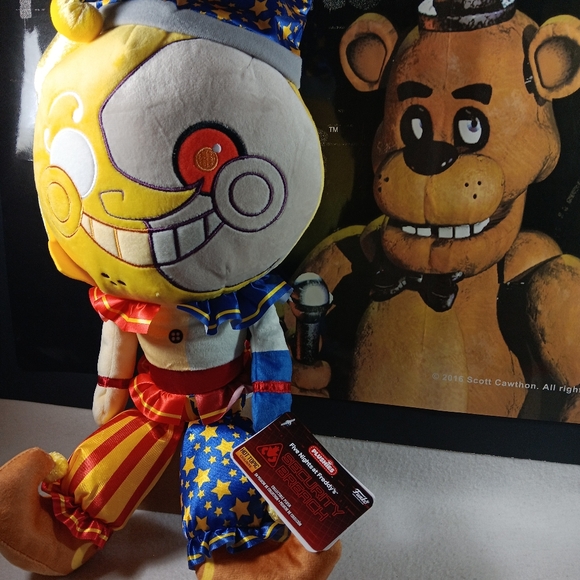 Funko Five Nights At Freddy's: Security Breach Sun & Moon 12" Plush New - Picture 7 of 7